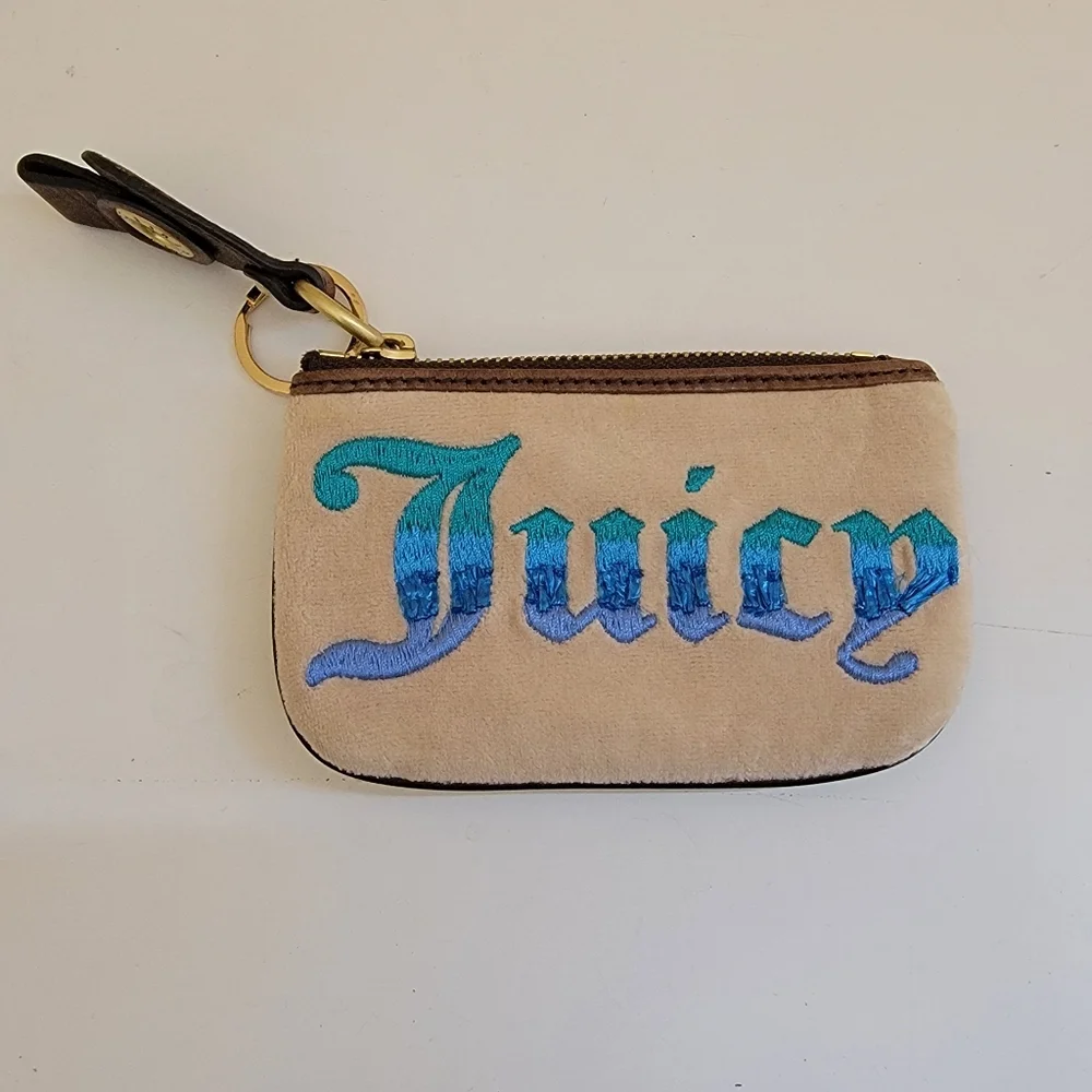 Y2K Juicy Couture Velour Wristlet - Picture 1 of 4